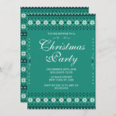 Christmas Party Invitation Einladung (Vorne/Hinten)