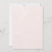 Christmas party Invitation with a cozy barn Einladung (Rückseite)