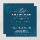 CHRISTMAS PARTY INVITE :: Weihnachten 4 Einladung (Vorne/Hinten)