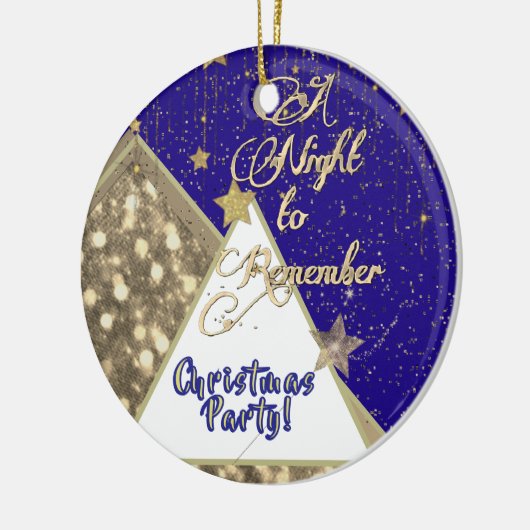 Christmas Party Keepsake Ornament (Links)
