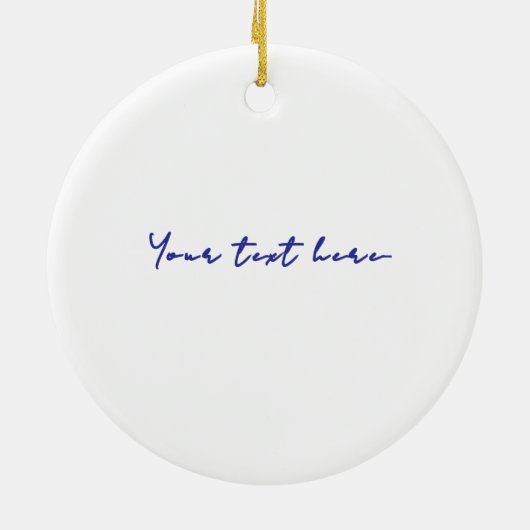 Christmas Party Keepsake Ornament (Hinten)