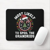 Christmas Party Most Likely To Sil The Grandkids F Mousepad (Mit Mouse)