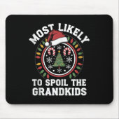 Christmas Party Most Likely To Sil The Grandkids F Mousepad (Vorne)
