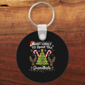 Christmas Party Most Likely To Sil The Grandkids H Schlüsselanhänger (Vorderseite)