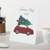 CHRISTMAS PARTY SIGN SOCKELSCHILD (In SItu)