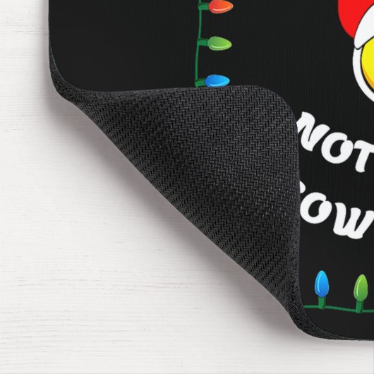 Christmas Party Workplace Funny Design  Mousepad (Ecke)