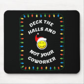 Christmas Party Workplace Funny Design  Mousepad (Vorne)