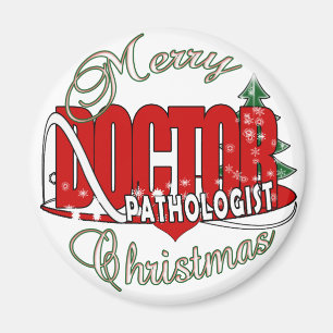 CHRISTMAS PATHOLOGISTISCHER ARZT MAGNET