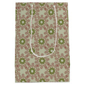 Christmas pattern backgrounds seamless surface pat mittlere geschenktüte (Rückseite)