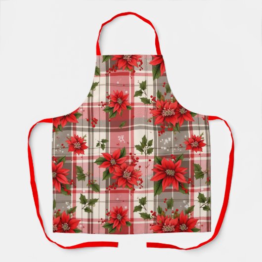 Christmas Pattern, Christmas, Author Natasha Us   Schürze (Vorderseite)