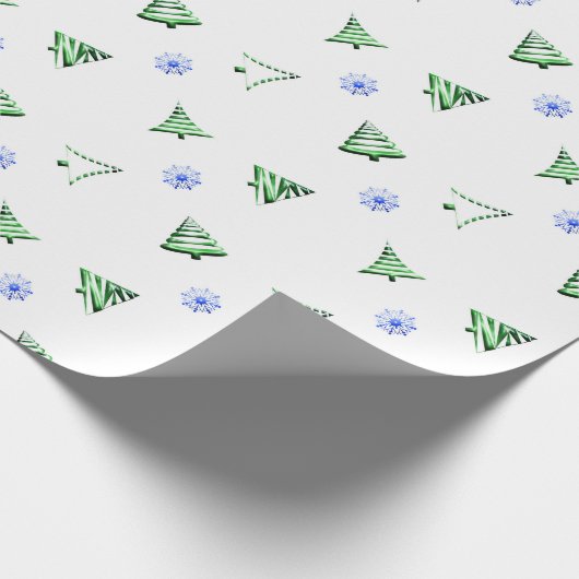 christmas pattern. geschenkpapier (Ecke)