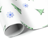 christmas pattern. geschenkpapier (Rolleneckpunkt)