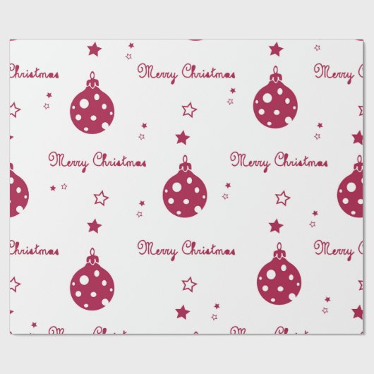 Christmas pattern  geschenkpapier (Flach)