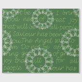 Christmas pattern  geschenkpapier (Flach)