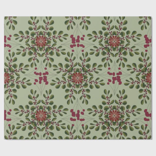 Christmas pattern  geschenkpapier (Flach)