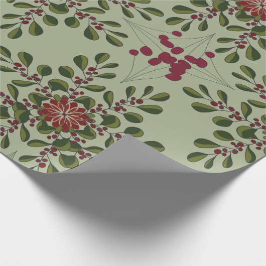 Christmas pattern geschenkpapier (Ecke)