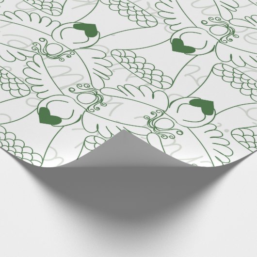 Christmas pattern  geschenkpapier (Ecke)