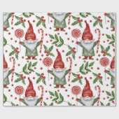 Christmas Pattern Illustration Geschenkpapier (Flach)
