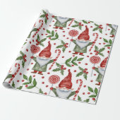 Christmas Pattern Illustration Geschenkpapier (Ungerollt)