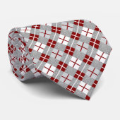 Christmas Pattern Neck Tie Krawatte (Gerollt)