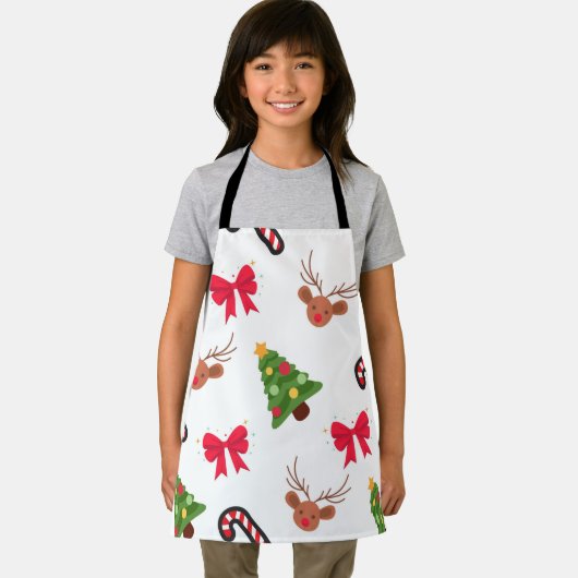 Christmas pattern schürze (Insitu)