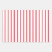 Christmas pattern text Red set Wrapping Paper Geschenkpapier Set (Vorderseite 2)