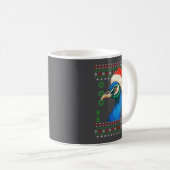 Christmas Pea Ugly Xmas Sweater  Kaffeetasse (VorderseiteRechts)