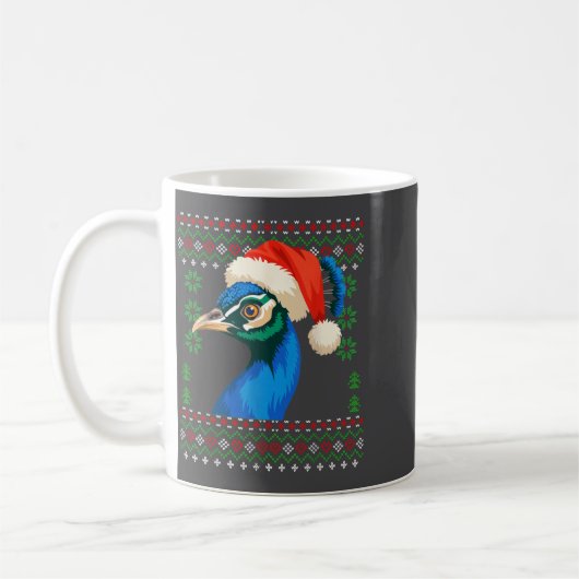 Christmas Pea Ugly Xmas Sweater  Kaffeetasse (Links)
