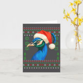 Christmas Pea Ugly Xmas Sweater Karte (Gelbe Blume)