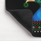 Christmas Pea Ugly Xmas Sweater Mousepad (Ecke)