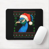 Christmas Pea Ugly Xmas Sweater Mousepad (Mit Mouse)