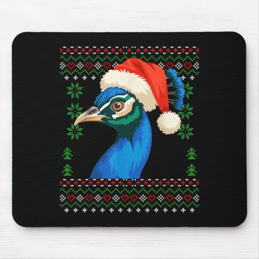 Christmas Pea Ugly Xmas Sweater Mousepad (Vorne)
