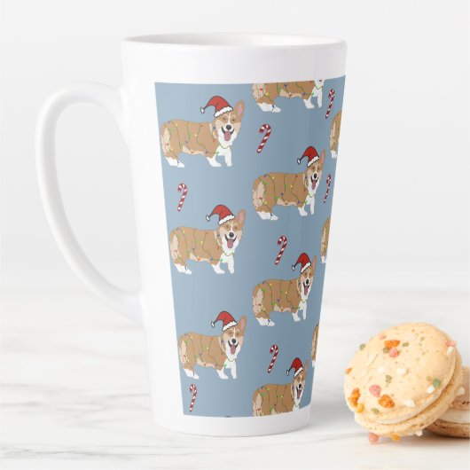 Christmas Pembroke Welsh Corgi Milchtasse (Beispiel)