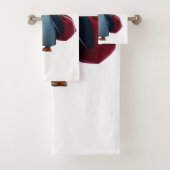 Christmas penguin badhandtuch set (Insitu)