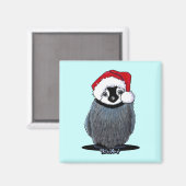 Christmas Penguin Chick Magnet (Vorderseite/Rückseite)