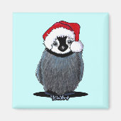 Christmas Penguin Chick Magnet (Vorne)