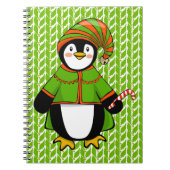 Christmas Penguin Elf Notizblock (Vorderseite)