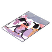 Christmas Penguin Friends | Winter Watercolor Notizblock (Linke Seite)