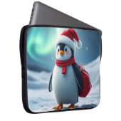 Christmas penguin laptopschutzhülle (Vorne Rechts)