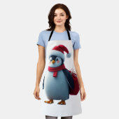 Christmas penguin schürze (Getragen)