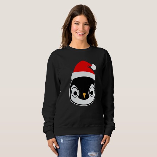 Christmas Penguin Sweatshirt (Vorne ganz)