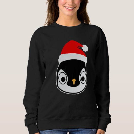Christmas Penguin Sweatshirt (Vorderseite)