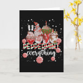 Christmas Peppermint Everything Coffee Chocolate M Karte (Gelbe Blume)