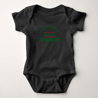 Christmas personalisiert Baby Jersey Bodysuit Baby Strampler