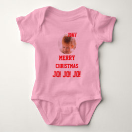 Christmas personalisiert Baby Jersey Bodysuit-Farb Baby Strampler