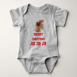 Christmas personalisiert Baby Jersey Bodysuit-Farb Baby Strampler