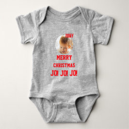 Christmas personalisiert Baby Jersey Bodysuit-Farb Baby Strampler