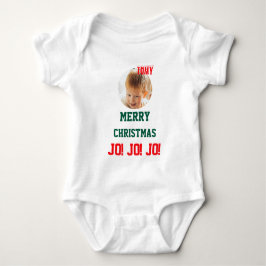 Christmas personalisiert Baby Jersey Bodysuit-Farb Strampler