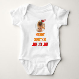 Christmas personalisiert Baby Jersey Bodysuit-Farb Strampler