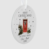 Christmas Personalisiert New Zuhause Ornament (Vorderseite)
